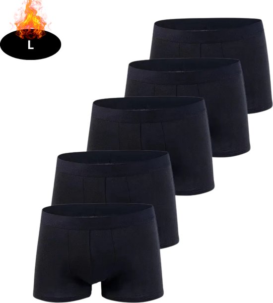 AND1 Sport Boxershorts, verpakking met 5 stuks, ondergoed voor heren, onderbroeken, retroshorts, boxer brief, sportondergoed, retro broek met reguliere of lange pijpen, L