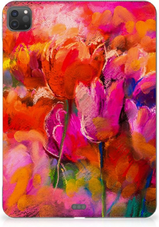 Housse pour tablette iPad Pro 11 (2024) Tulipes