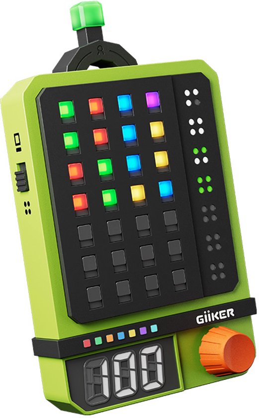 GiiKER Super Decoder - Elektronisch Code-Kraakspel | 600 Levels | 4-Cijferige Kleurenpuzzel | Solo & Duo Mode | Draagbare Breinbreker voor Kinderen & Volwassenen