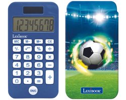 Soccer 8-digit rekenmachine met bescherming hoes