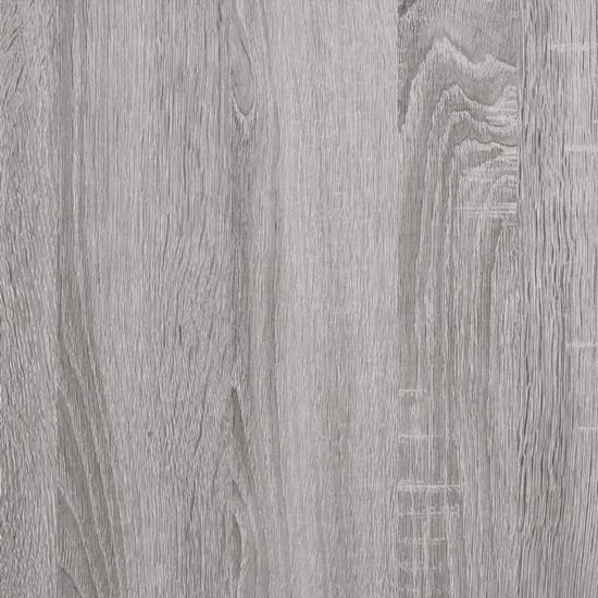 vidaXL Commodes 3 pcs 60x35x70 cm Bois d'ingénierie Gris Couleur Chêne Sonoma - Buffet - Commodes - Armoire - Buffet