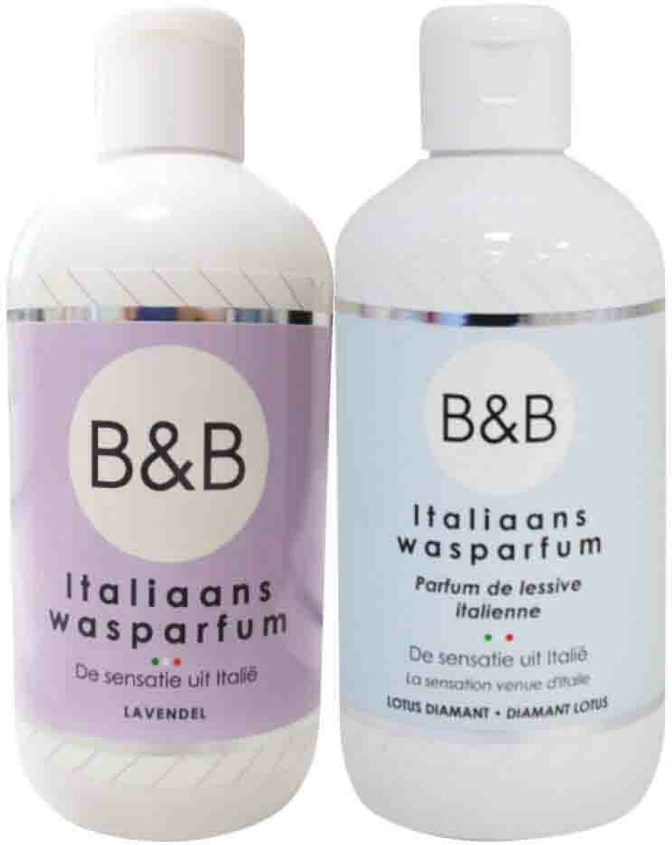 Goedkoopste B&B Italiaanse Wasparfum Lavendel & Lotus Diamant Pakket