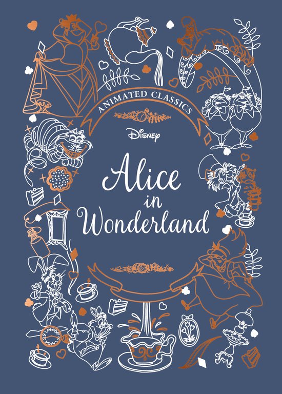 Alice in Wonderland (Disney Animated Classics) - cover