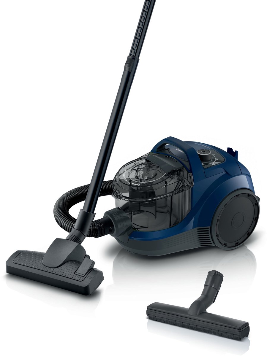 BOSCH BGS21X320 Serie 4 Stofzuiger zonder zak Blauw