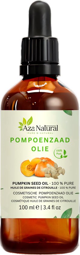 Pompoenzaad olie (Biologisch & Koudgeperst) - 1x 100 ml