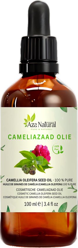 Cameliazaad Olie 30ml – 100% Natuurlijk & Koudgeperst – Camellia Seed Oil voor Huid & Haar – Voedend & Verzachtend – Premium Kwaliteit