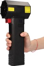 FBT1220 - Super sterke luchtblazer - Turbo fan - Luchtpistool - Stofblazer - Bladblazer - Blower - Air duster - 3 standen - Met ingebouwde zaklamp - 16.8 V - 440 Watts - 1.2 KG stuwkracht - Oplaadbaar - Zwart