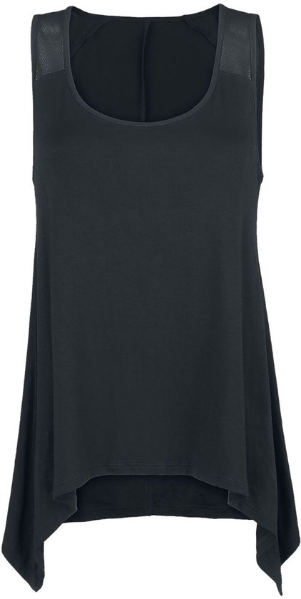 Black Premium by EMP Zwarte losse top - Dames - L