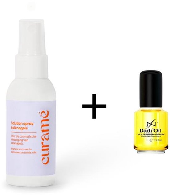 Dadi'Oil 3,75ml + Curamé kalknagelspray - Oplossing tegen schimmelnagels