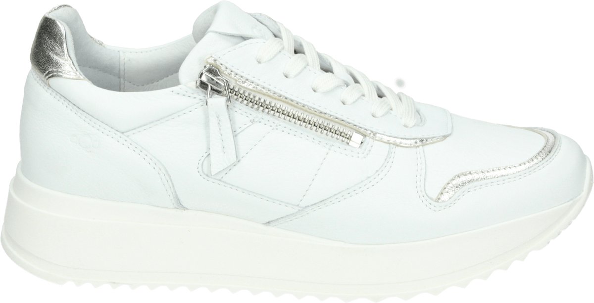 AQA Shoes - A8731 - Lage sneakersDames sneakers - Kleur: Wit/beige - Maat: 38