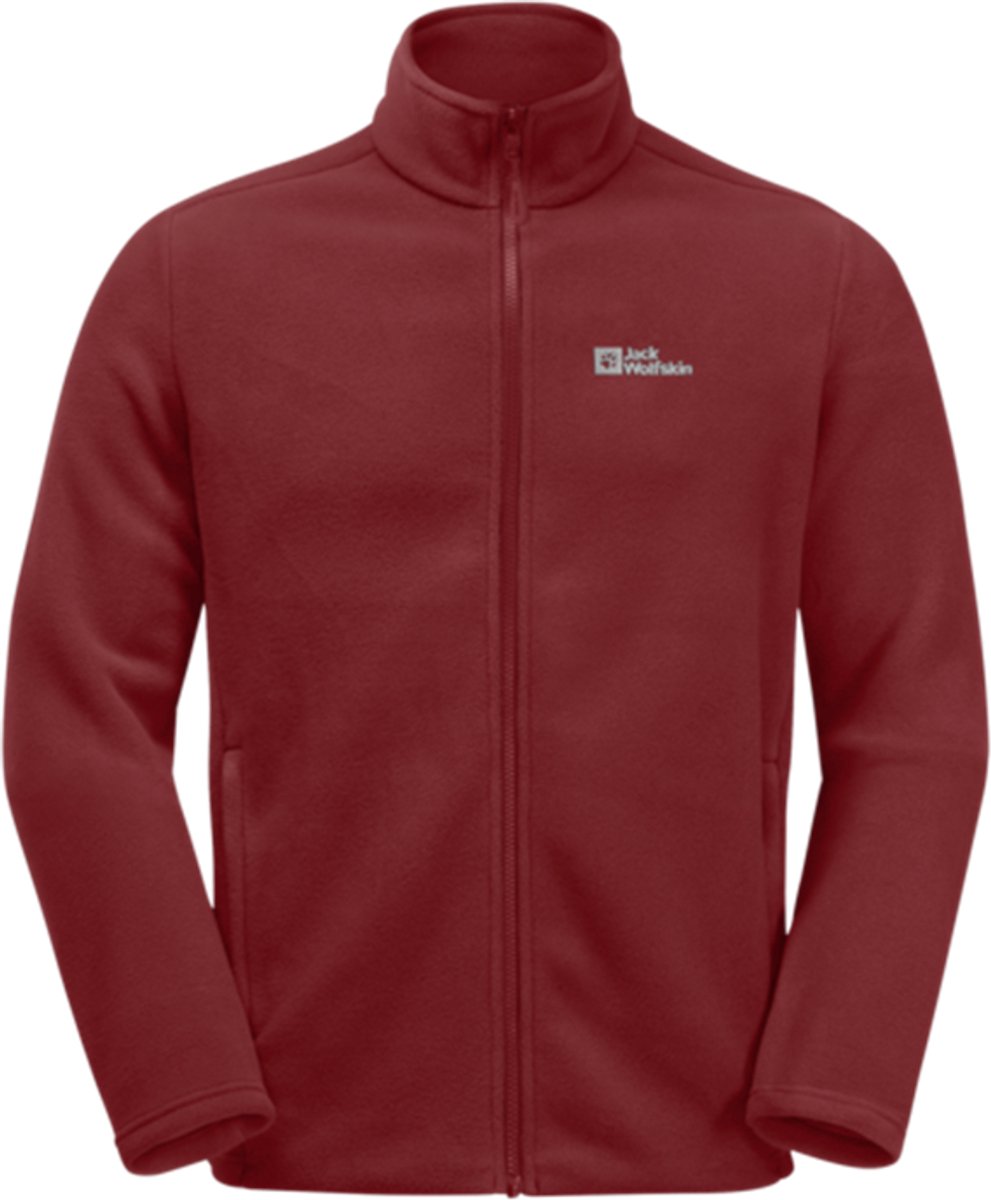 Jack Wolfskin Winterstein FZ Men - Outdoorvest - Heren - Rood - Maat M