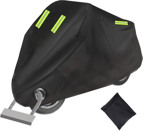 VELTRR® Motorhoes Waterdicht Buiten - Scooterhoes - Universeel - Zwart