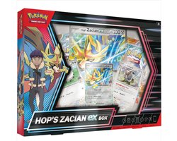 Pokemon hop's zacian ex box