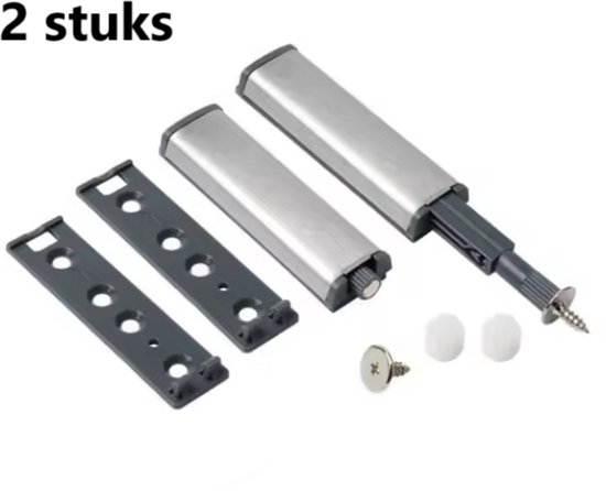 Gedotec Push-to-Open Deuropener TIP-ON 956A1004 Lange uitvoering met