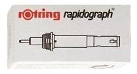 Penna Tecnica Rotring Rapidograph 0.80 Mm - Per Disegno Tecnico E Progettazione