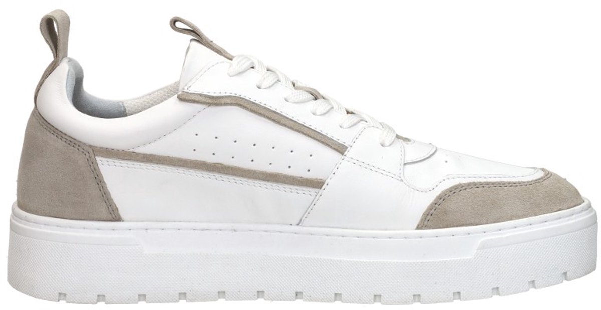 SUB55 Ivar Sneakers Laag - wit - Maat 40
