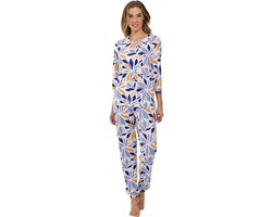 Pastunette Pyjama Yellow Breeze - Katoen/Modal - Wit - Maat 46