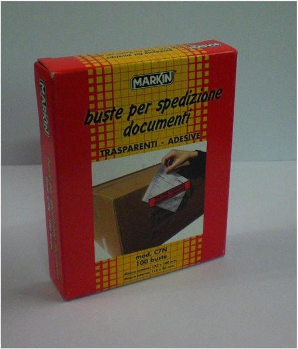 Markin C7N envelop C7/C6 (81 x 162 mm) Wit 100 stuk(s)