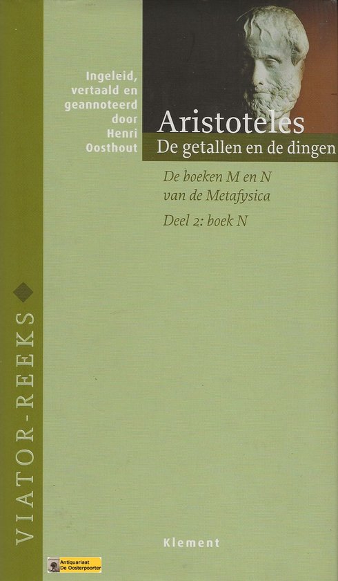 De getallen en de dingen: de boeken M en N van de Metafysica - cover