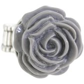 Behave Bague d'étirement avec rose