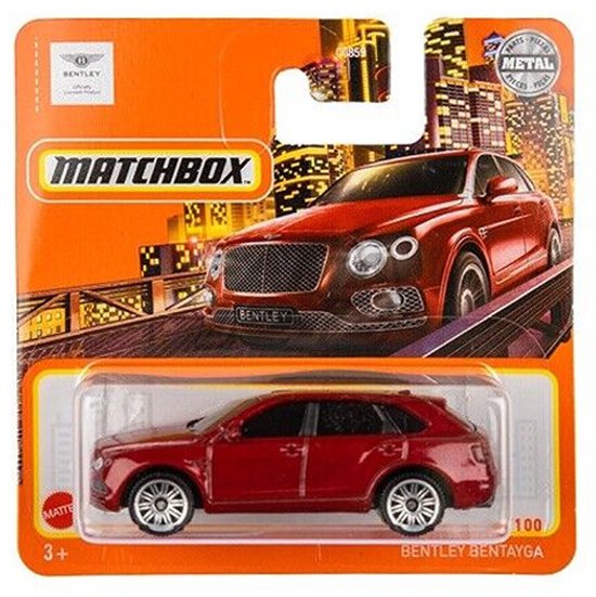 Matchbox Diecast Model Car 2022 82 / 100 Bentley Bentayga 1/64 scale new in pack