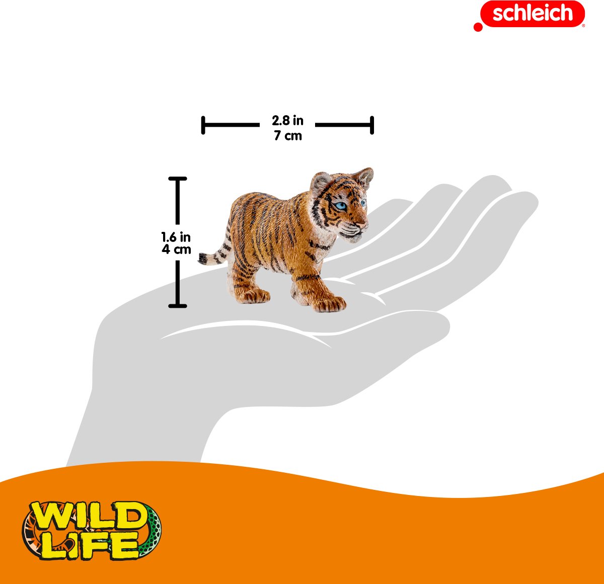schleich WILD LIFE - Bengaalse tijgerwelp - 14730 — afbeelding 2