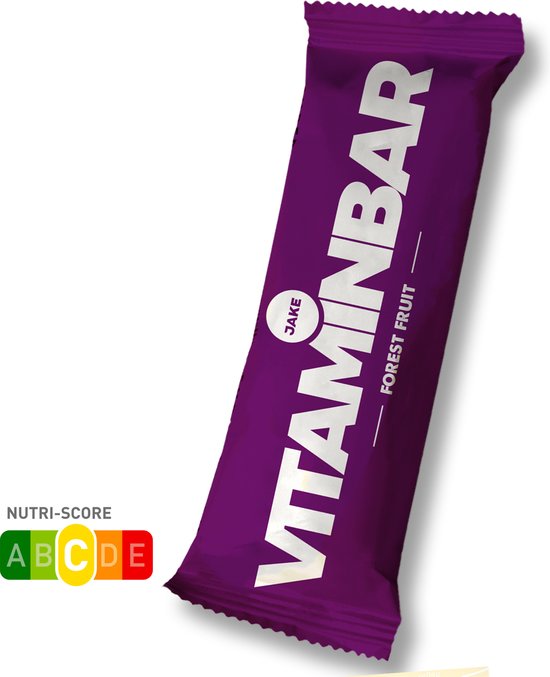 Jake Bosvruchten Vitaminbar - 80 x 85 g Repen - Vegan