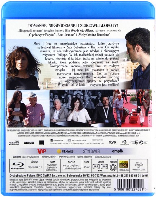 Rifkin's Festival [Blu-Ray]