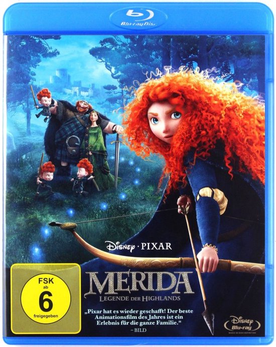 Kelly Rifas Merida MERIDA - LEGENDE DER HIGHLANDS - BD ST (Blu-ray), Julie Walters | Dvd's ...