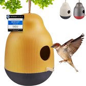 Bol.com Weerbestendig Vogelvoederstation voor Balkon en Tuin | Duurzaam Vogelhuis om op te Hangen | Gemakkelijk Schoon te Maken ... aanbieding