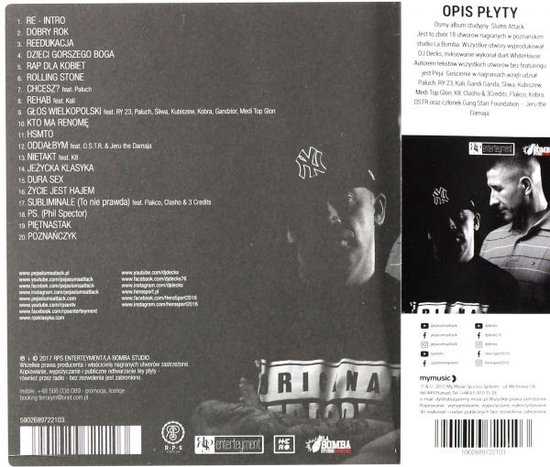 Slums Attack: Reedukacja (Reedycja) [CD], Slums Attack | Muziek | bol