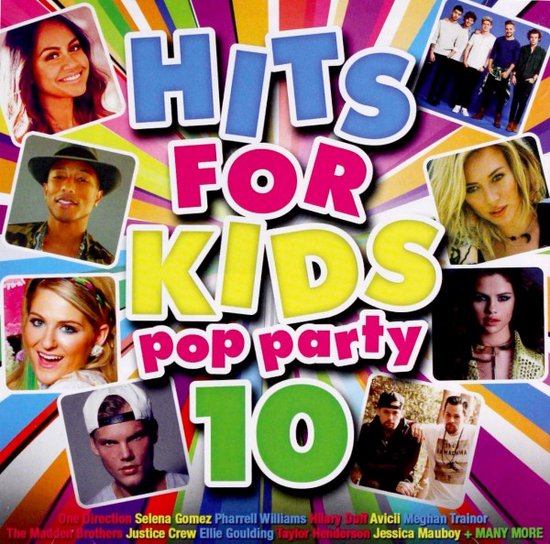 Hits for Kids Pop Party 10 - Kidspop 2CD | bol