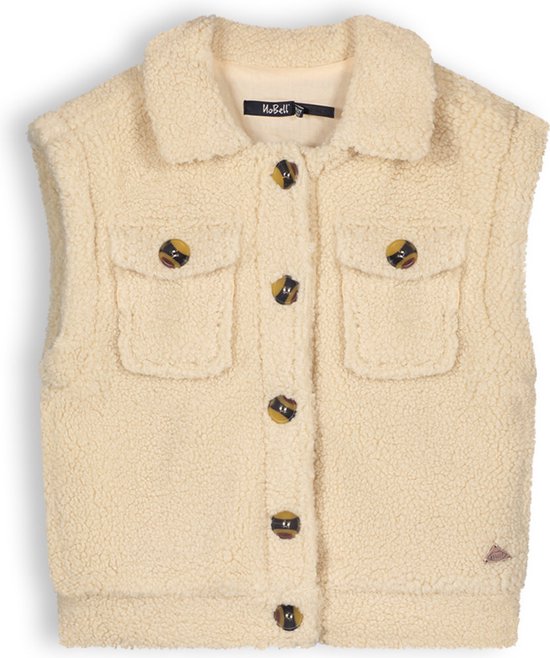 NoBell' - Gilet Beddy - Pearled Ivory - Maat 158-164
