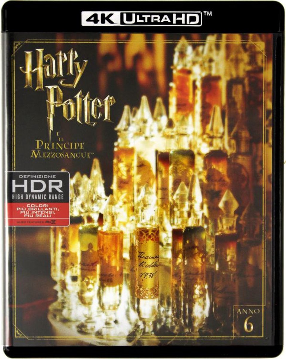 Warner Bros Harry Potter and the Half-Blood Prince, Blu-Ray Italiaans