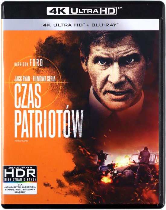 Foto: Patriot games blu ray 4k blu ray 