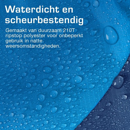 Active Era Premium Slaapzak - 250 GSM Vulling en Waterdicht - Met Binnenzak en Capuchon - 4 Seizoenen, voor Kamperen, Camping, Backpacken, Hiken, Festivals, Logeren, Buitenhuis - Volwassenen & Kinderen - 210x75cm - Blauw van Active Era — afbeelding 4