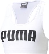 PUMA Mid Impact 4Keeps Bra Dames Sportbeha - Wit - Maat L
