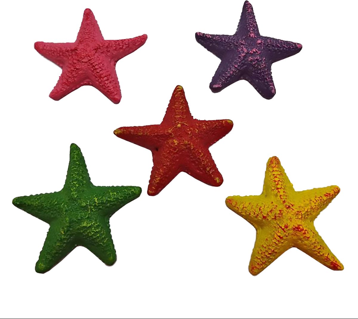 Duvoplus - Aquariumdecoratie - Vissen - Decoratie Zeester 8,5x8,5x2,3cm - 1st