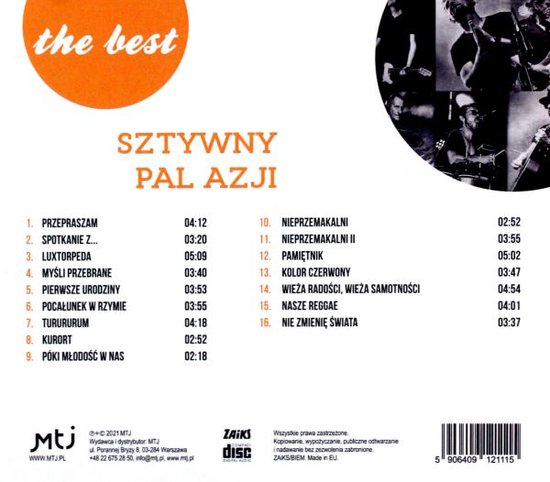 Sztywny Pal Azji: The best: Wieża radości, wieża samotności [CD