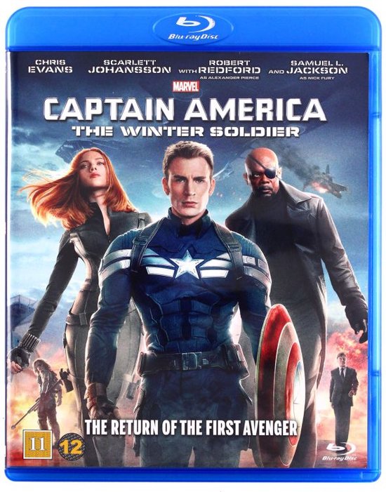 Foto: Captain america the winter soldier blu ray 