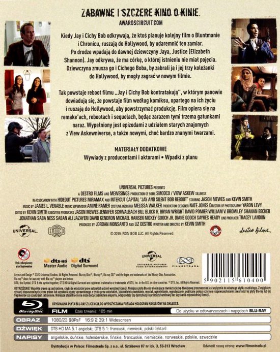Jay and Silent Bob Reboot [Blu-Ray] (Blu-ray), Scott Schiaffo | Dvd's ...