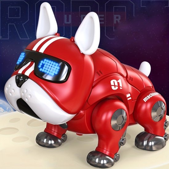 Arvona Robot Hond - Interactieve Hond - Robothond - Speelgoedhond - Robot - Blauw - Arvona