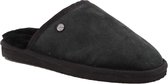 Alpacas Footwear – heren - pantoffel - schapenwol voering – Black - 44