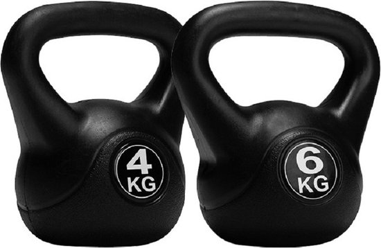 Set de Kettlebell VirtuFit en PVC 10 kg