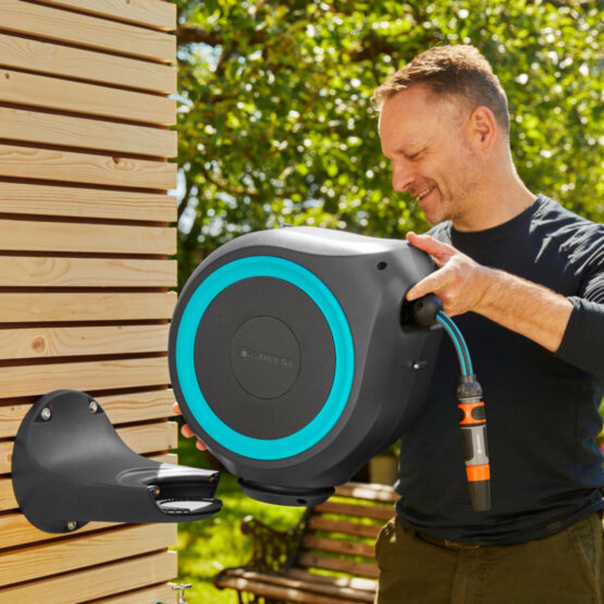 Gardena Rollup S Wandslangenbox - 15 Meter - Ø 11 mm