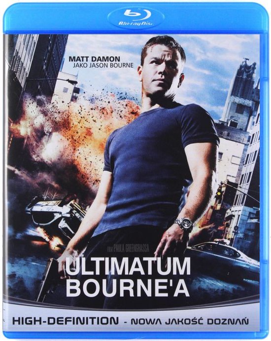 Foto: The bourne ultimatum blu ray 