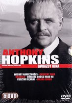 Gwiazdy kina: Anthony Hopkins: Charing Cross Road 84 / Dracula Bram Stokers / Okruchy dnia / Wichry namiętności / Cudzymi rękami / Maska Zorro [BOX] [6DVD]