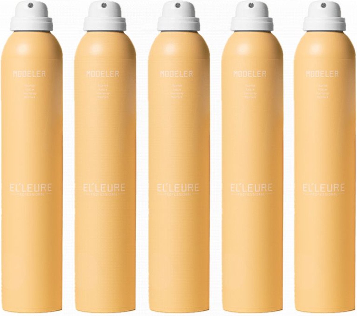 10x Elleure Modeler Haarlak 300ml