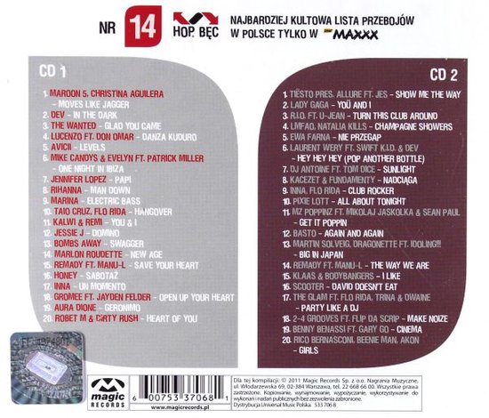 Hop Bęc vol.14 [2CD], various artists | Muziek | bol