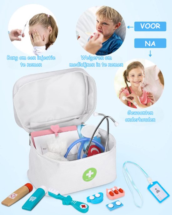 Fisher-Price doktersset - speelgoed dokterstas voor kinderen bij Planet Happy Fisher-Price doktersset - speelgoed dokterstas voor kinderen bij Planet Happy
